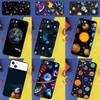Magic Space Moon Planet Phone Case For iPhone 15 Pro Max 11 12 13 14 16 Pro Max Mini XR 16e 15 16 Plus Cover Shell
