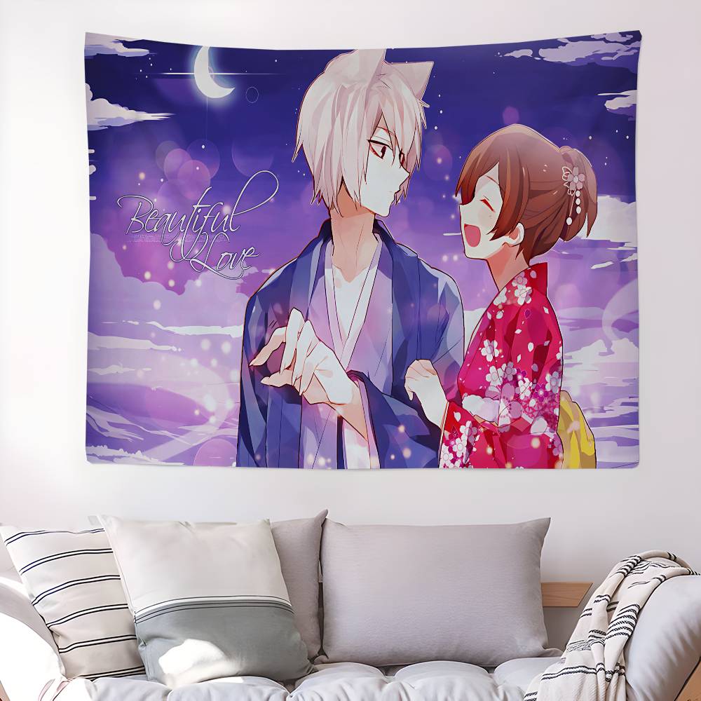 KKamisama Kiss Vintage Hanging Bohemian Tapestry Bohemian Wall Tapestries Mandala Kawaii Room Decor