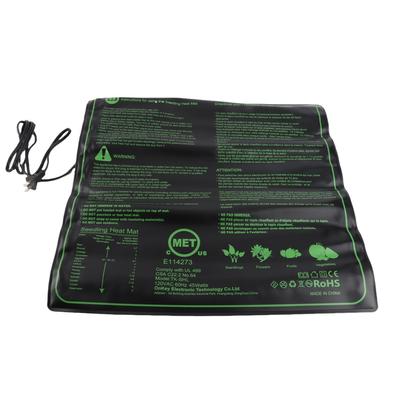 20x20in Seedling Heat Mat PU Hydroponic Heating Pad Plant Heating Pad for Seed Germination US Plug