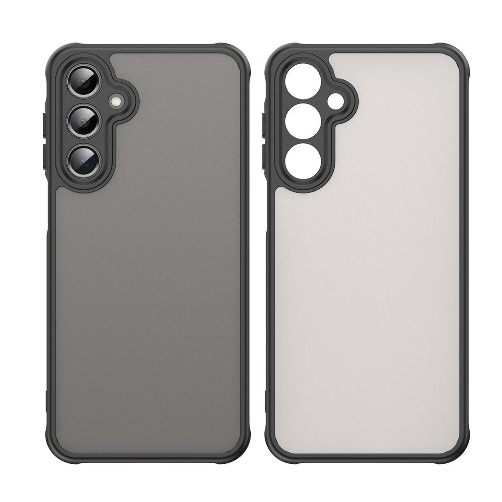 For Samsung Galaxy A16 4G/Galaxy A16 5G Case with Screen Film WANLONFENG FD Series Skin Touch TPU PC Phone Back Cover