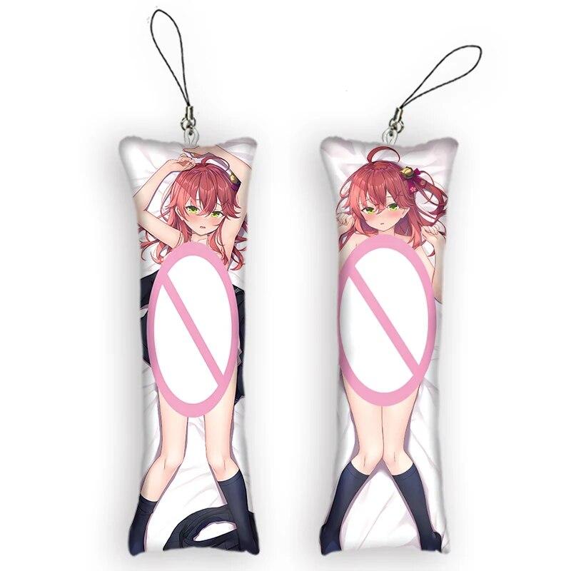 Vtuber Dakimakura Husă de pernă pentru corp Anime Husă de pernă cu imprimare pe 2 laturi Huse de pernă Față de pernă sexy Accesorii Kawaii Pandantive