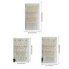 Versatile 3 Layer Toy Storage Net Shelf Stuffed Animal Storage Hammock for Kids
