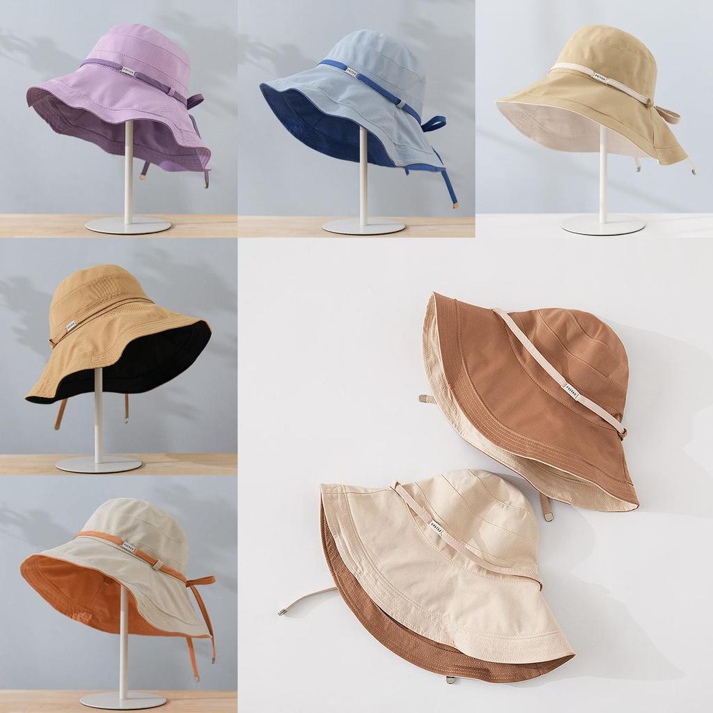 Fisherman Hat Women Sun Protection Summer Wide Brim Shade For Casual Outdoor Activities