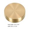 4/5/6cm Chinese Calligraphy Paperweight Round Shape Solid Brass Paper Weight Pressing Prop For Chinese Painting Art Supplies