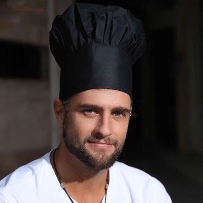 1 Cotton Sanitary Cook Hat (choose One Color)
