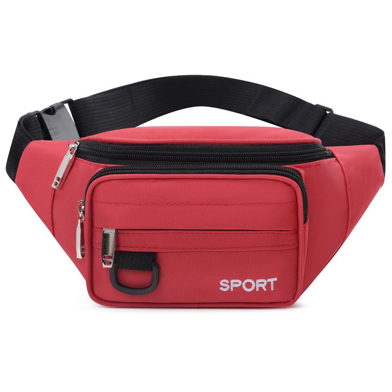 Marsupio Impermeabile da Uomo - Borsa Sportiva da Esterno ad Alta Capacità per Telefono/Portafoglio (Marsupio Resistente all'Usura)