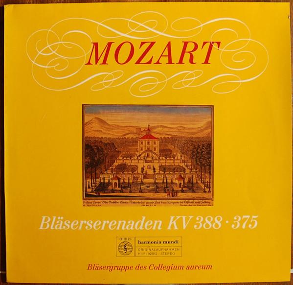 LP Record WOLFGANG AMADEUS MOZART  COLLEGIUM  Wind Serenades K. 388  375 92912 Orbis 1971 Germany Classical Used