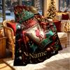 Custom Name Personalized LFC Print Blanket, Home Decor, Bedroom, Sofa, Camping, Couch, Gifts for Birthday Christmas