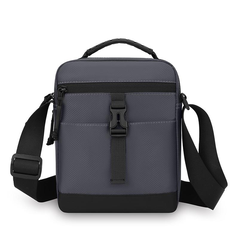 Messenger Sling Bags for Men Casual Oxford Small Zipper Crossbody Pouch Simple Mini Crossbody Phone Bag Male Side Shoulder Bag