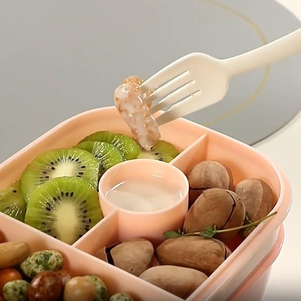 3 Layer Lunch Container Heat Resistant Food Storage Box Microwavable Salad Box  Fruit