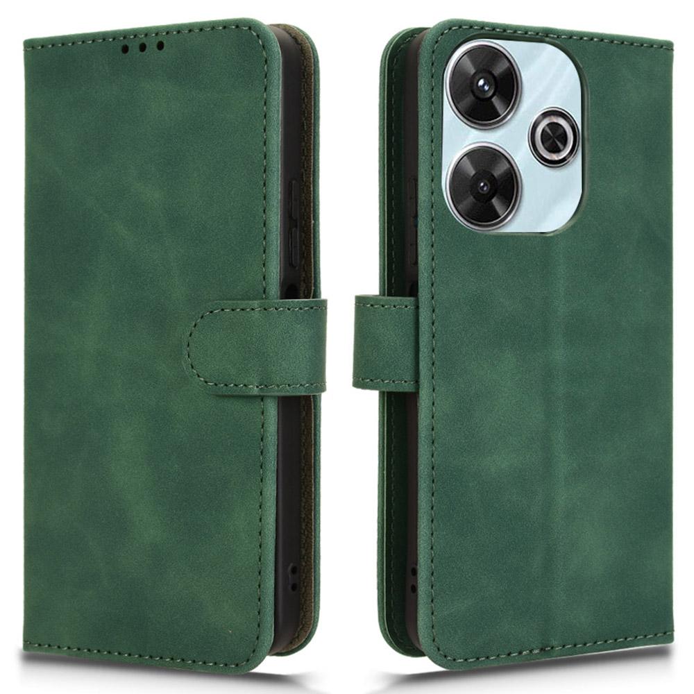 For Xiaomi Redmi 13 5G/13 4G/Note 13R 5G Case Scratch-Proof PU Leather Flip Phone Cover