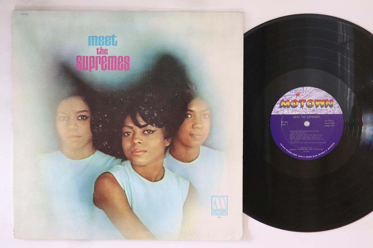 

LP Record SUPREMES Meet The Supremes MT606 MOTOWN 1964 US SoulFunk Used