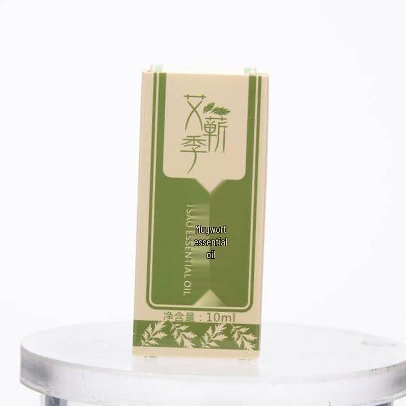 Mugwort Essential Oil Blend - Moxibustion & Massage Oil for Shoulder and Neck Relaxation, 10ML