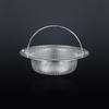 3 Sizes 304 Stainless Steel Sink Filter with Handle Fine Mesh Sink Strainer Kitchen Deep Light Style Food Hair Srceen Drains