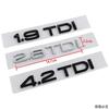 2026 ABS Car Body Badge Sticker Rear Trunk Emblem for 4YGYE 1.9TDI 2.8TDI 4.2TDI Letter A3 A4 A5 A6 A7 S8 S3 S4 S6 TT R8 Decal