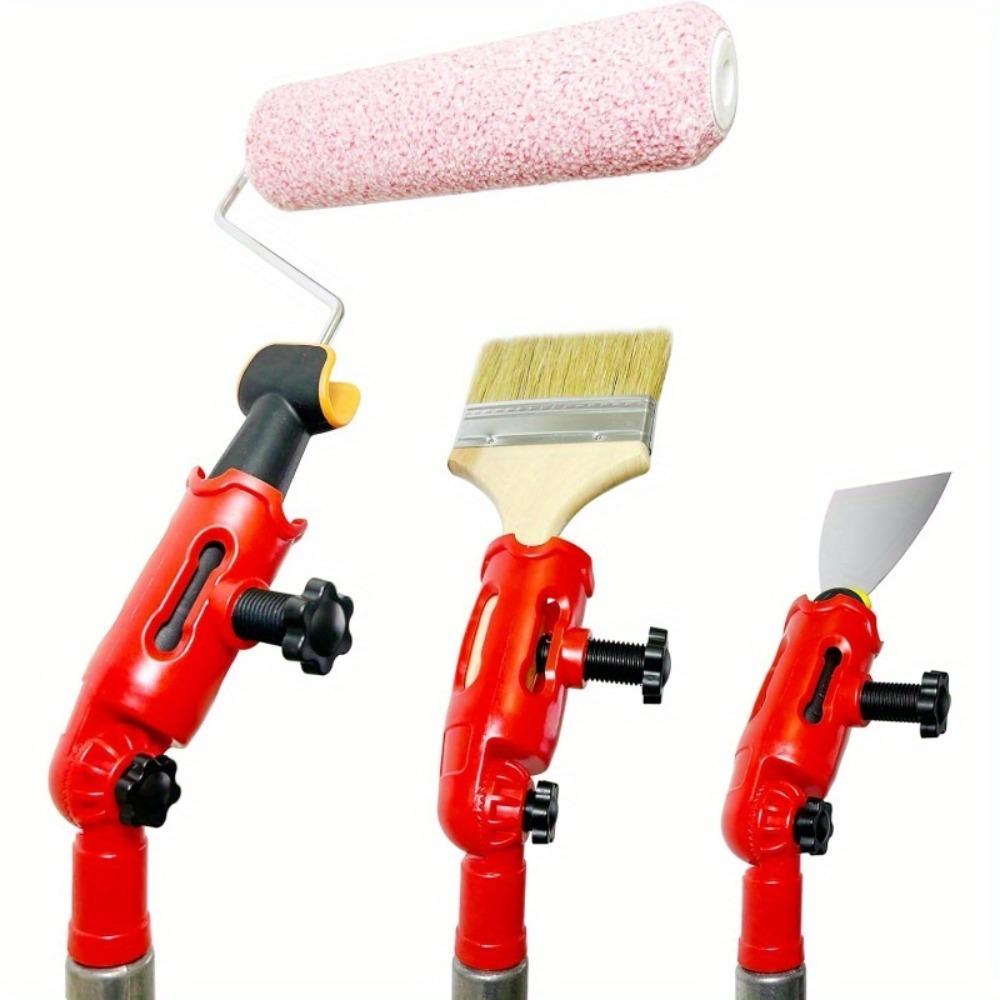 Adjustable Extender Pole Attachment Holder  for Hard-to-reach Areas