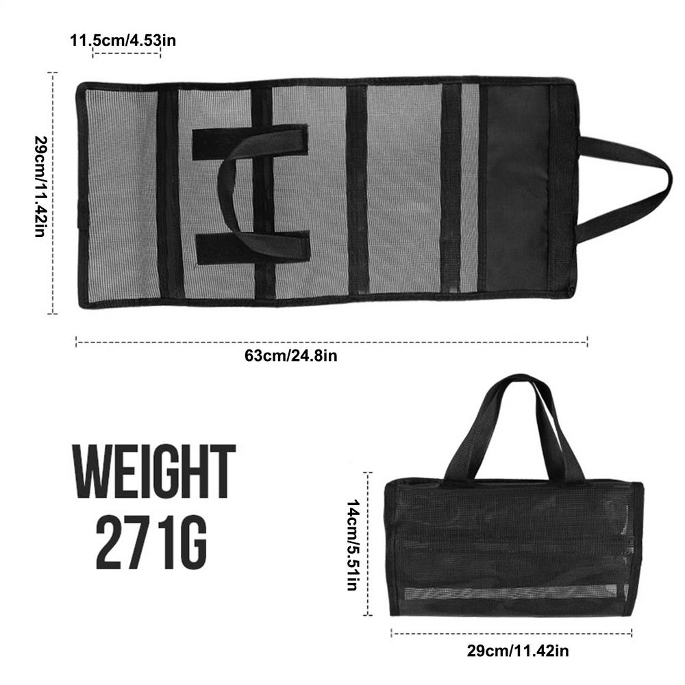 Portable Fishing Lure Bags Waterproof Large Capacity Handbag Wear-resistant Large Capacity Outdoor Fishing Tool storage bag