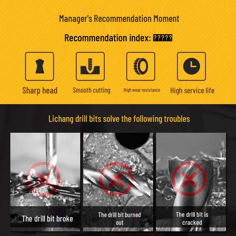 TANERDD M35 Stainless Steel Twist Drill Bit