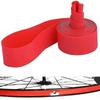 2pack 700x35-43c Bike Inner Tube With 2 Rim Strip Schrader Valve Rubber Bike Tire Tube For 700c Roa - RiRi