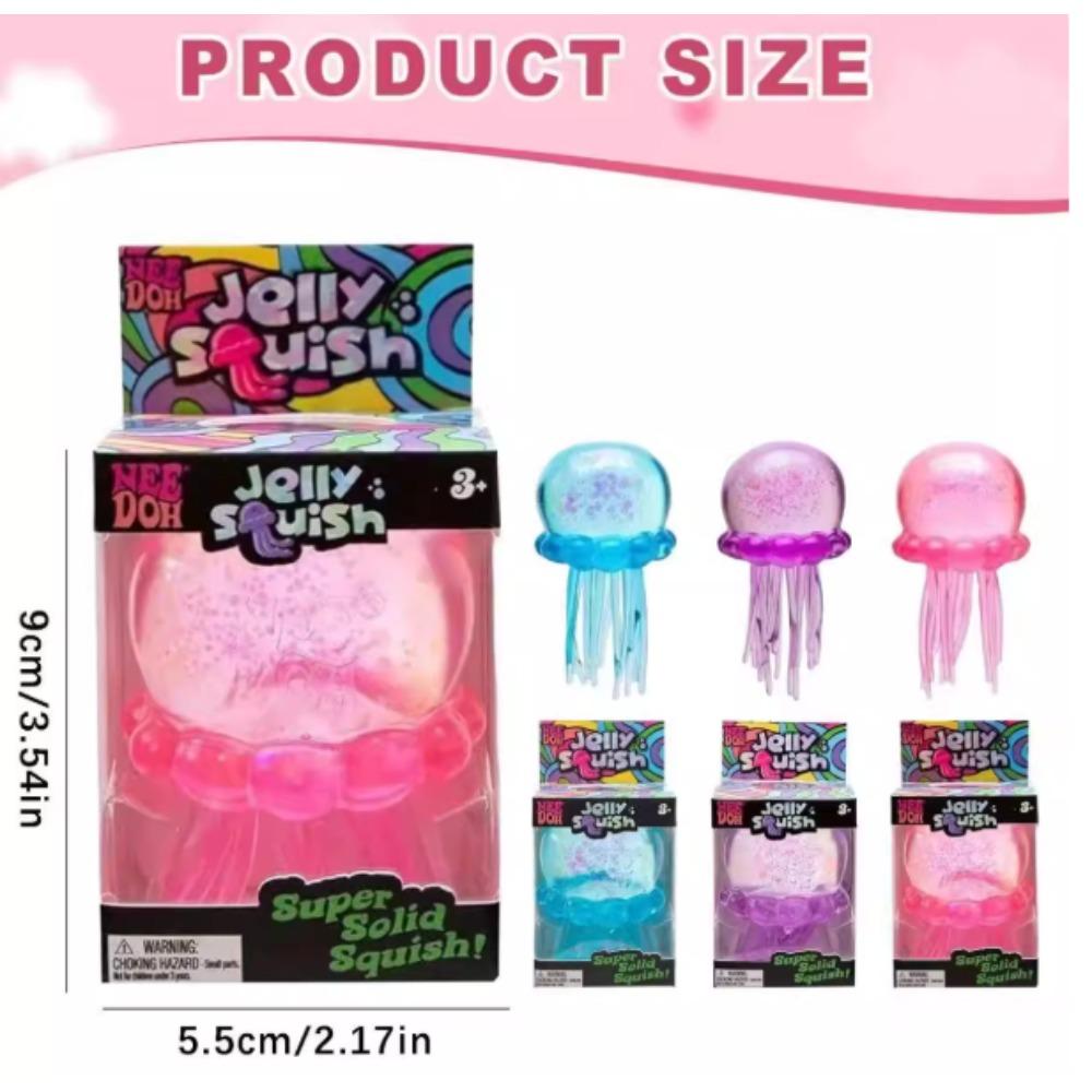 HORÚCE@@Potvrdené Needoh Medúza Gulička Želé Squishy Zmiernenie Stresu Proti Úzkosti Stláčacia Hračka Párty Rekvizita Darček