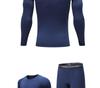Men's Fleece-Lined Winter Thermal Quick-Dry Sports Base Layer Set