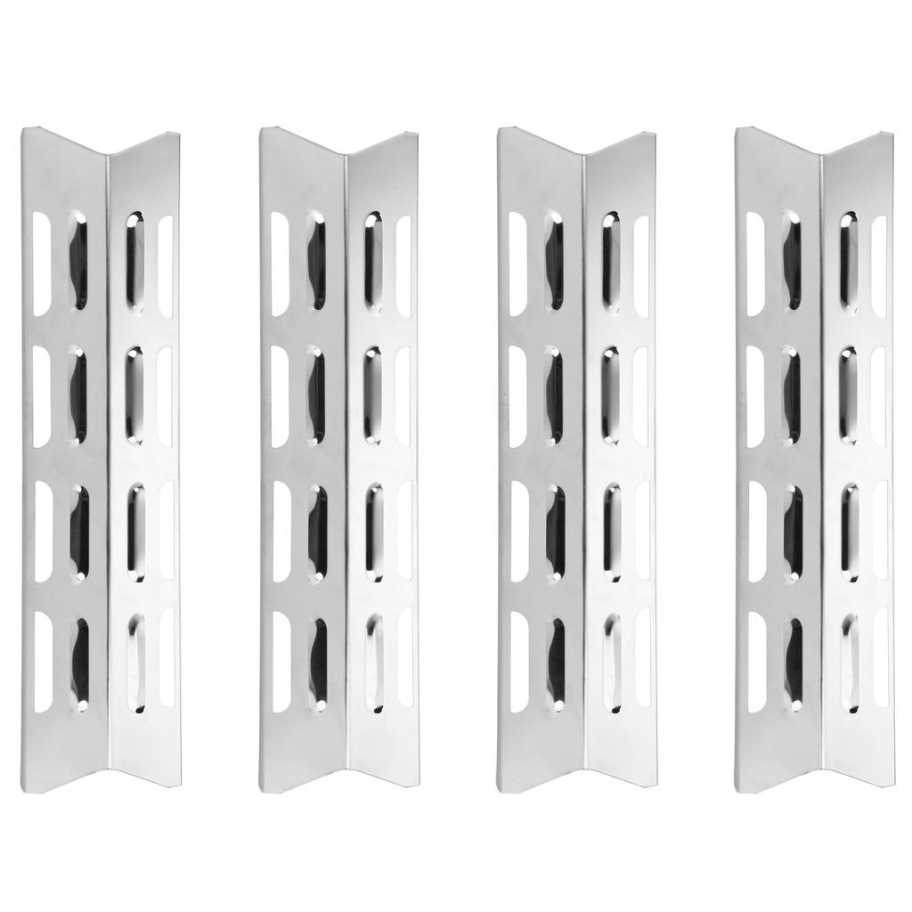 4 ks Nerezová ocel Plynový gril Trouba Tepelná deska Tepelné stříšky Deflektor Kryt hořáků Příslušenství