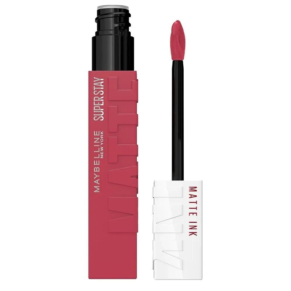 Maybelline Super Stay Помада 1 Упаковка 155 Servant Maybelline Super Stay Матовая Жидкая Помада Макияж