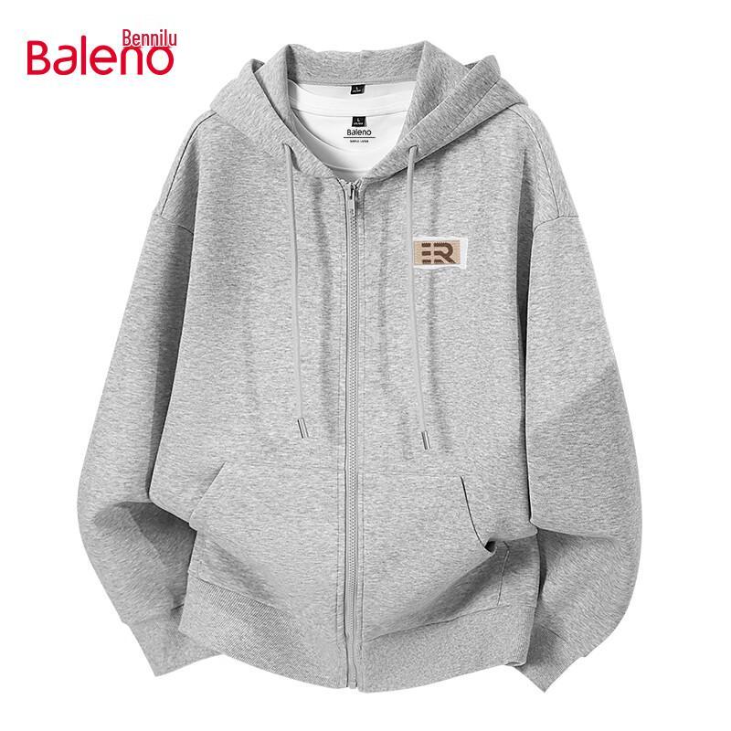 

Baleno Men s Hooded Cardigan Sweatshirt Jacket 2XL