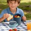 Soup Mug With Lid 500ml Wide Mouth Cereal Bowls With Foldable Spoon Soup Containers With Lids For Lunch For School Office