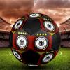 Germany national football logo Size 5 Soccer Ball, Machine-Stitched PVC, Durable & High Bounce, All Ages Fit, fan merchandise, matches & outdoor use.