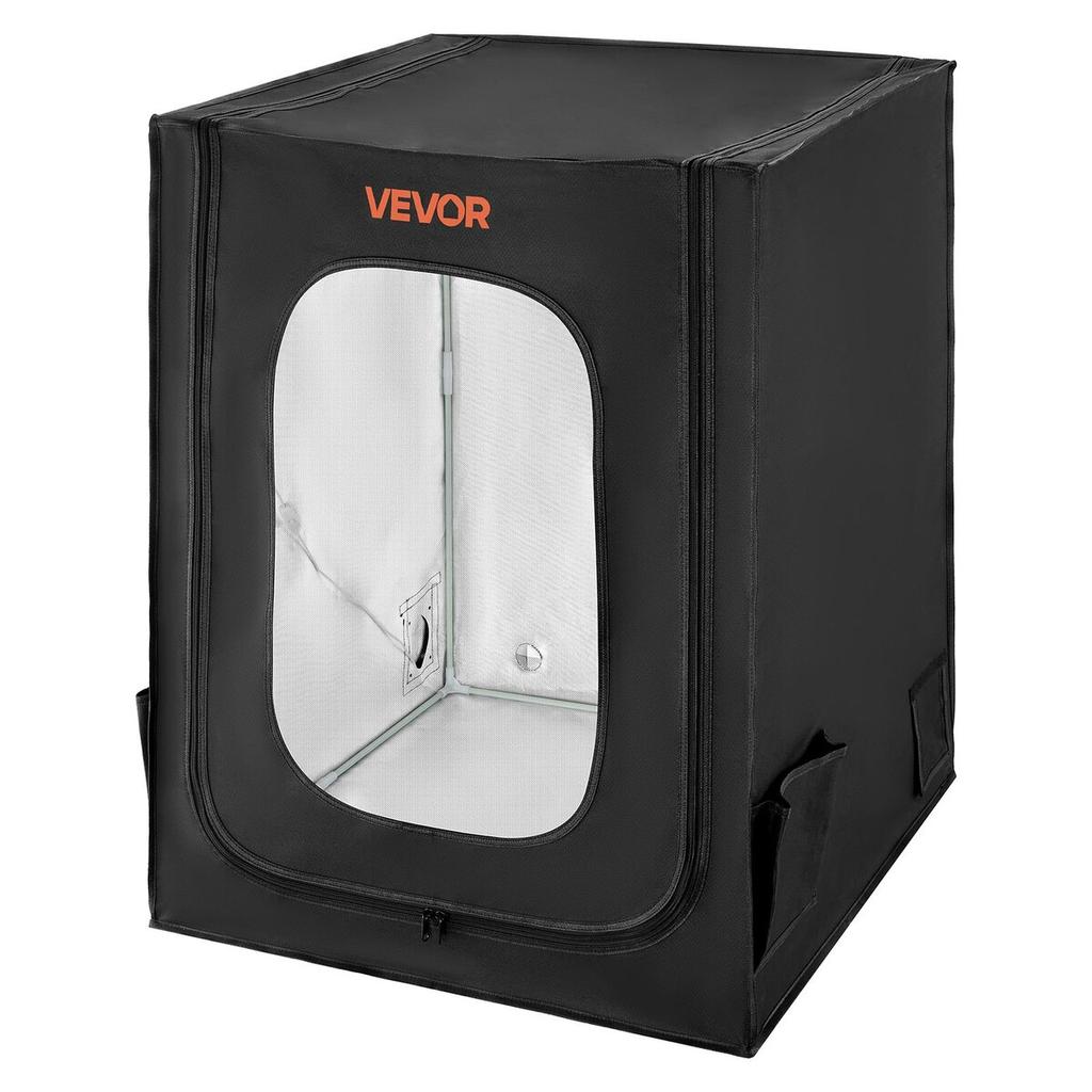 3D Printer Enclosure, Dustproof Waterproof Large Oxford Cloth 3D Printer Tent, Constant Temperature Protective Case with LED Lighting, Compatible with