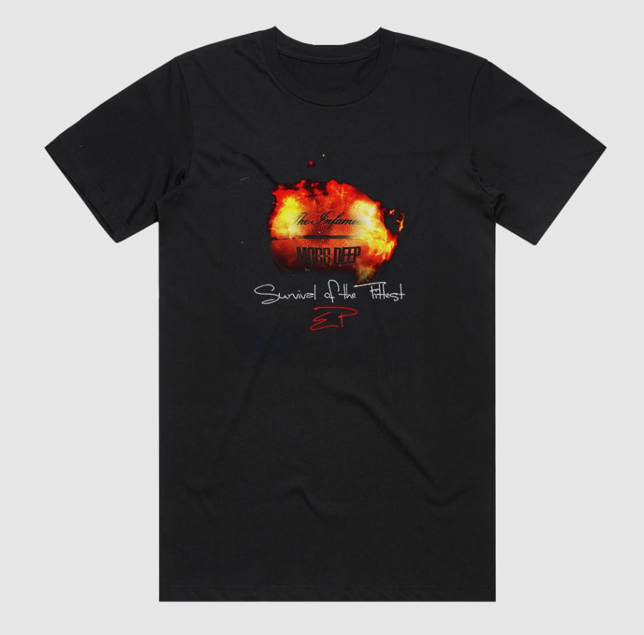 Mobb Deep Survival Of The Fittest Album Cover T-shirt size S-5XL S