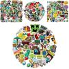 Minecraft 50pcs Game Stickers Pvc Waterproof Lapyop Bike Luggage Suitcase Decals
