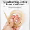 Violin Bow Horsehair Mongolian Musical Bow Hair Replacement Natural White Violin Bow Hair for Violin Cello Accessories