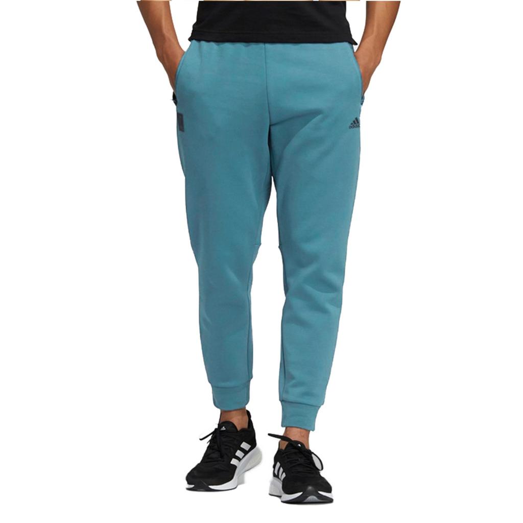 Adidas Wu Ji Collection Knitted Sweatpants Men's Dark Cyan Moderate Cuffed Pants H39292