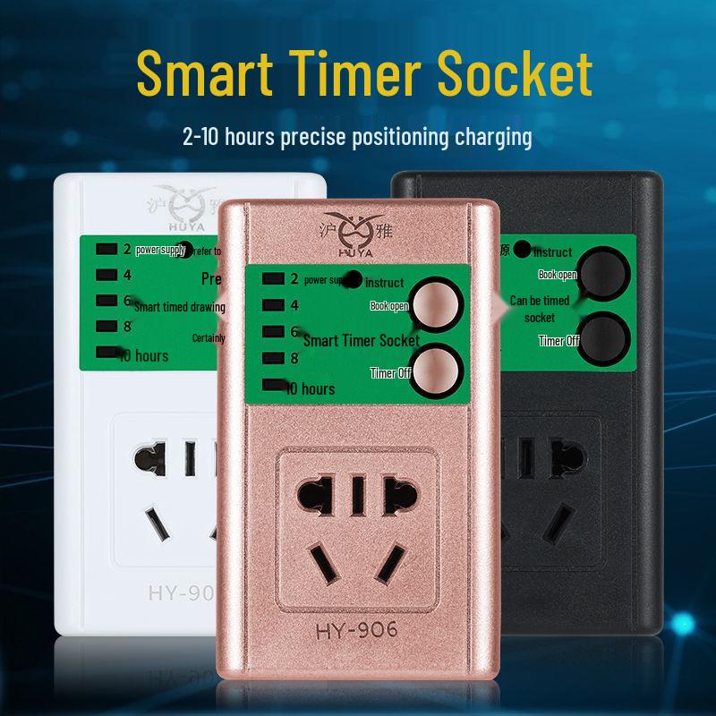 Universal Smart Electric Bike Phone Charging Timer with Auto Power Off