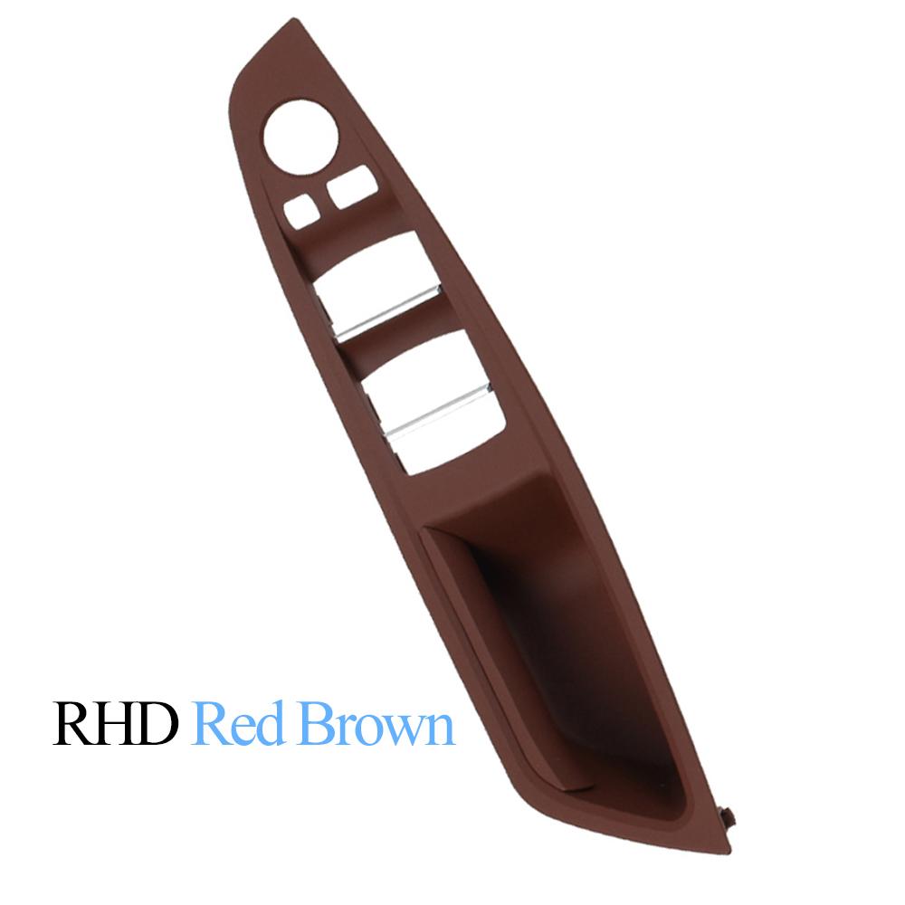 RHD Upgraded Black Beige Gray Car Interior Door Pull Handle Armrest Panel Trim for BMW 5 Series F10 F11 F18 520 523 525 528 530