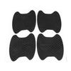 4pcs Door Handle Bowl Cover Trim Carbon Fiber Protector Anti Scratch Stickers for Car Truck Universal