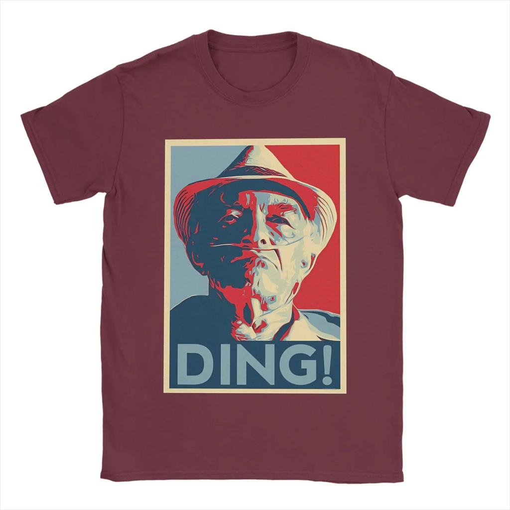 Don Hector Ding Ding TShirt Summer Breaking Bad Hippie TShirts Unisex Cotton Crew Neck Oversized Top Tees Short Sleeves