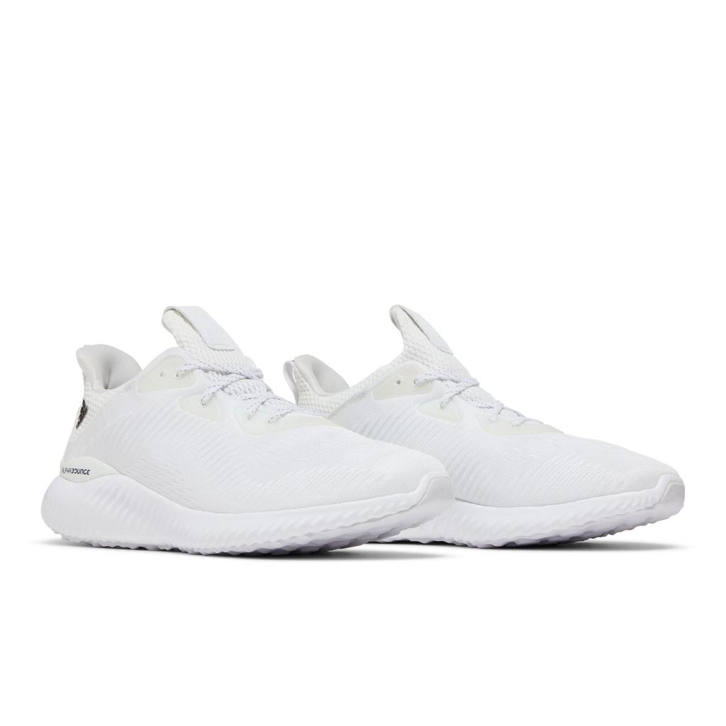 adidas Alphabounce 1 'White' (Unisex) Footwear White / Footwear White / Core Black Running Shoes FZ2195