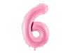 Foil Balloon Number 6, 86Cm, Pink