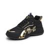 Spring and Autumn Women's Shoes Waterproof Leather Surface Breathable Mesh Surface Embroidered Versatile Women's Shoes