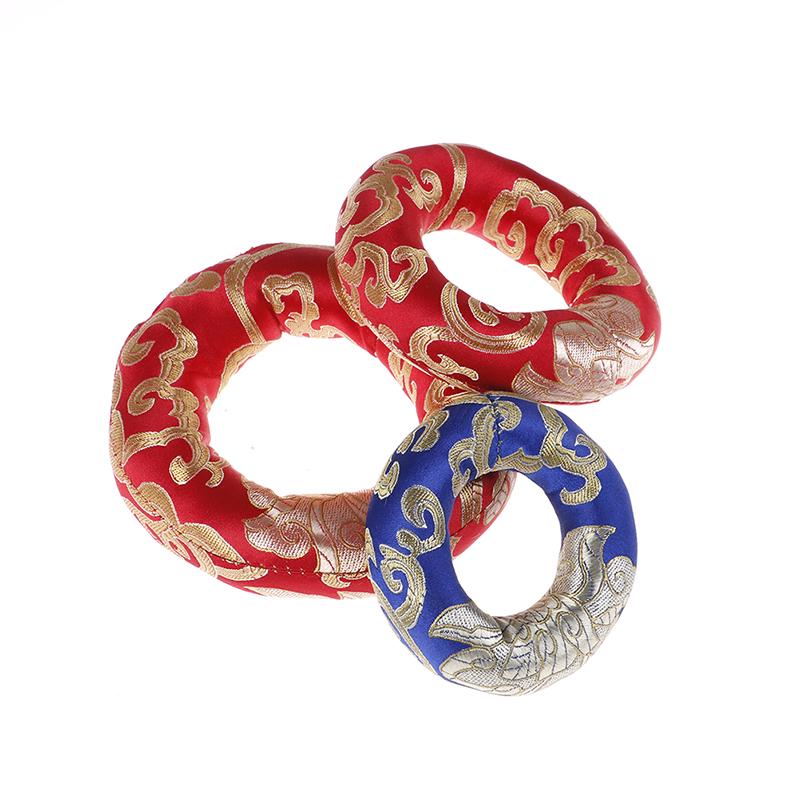 Tibetan Singing Bowl Mat Himalayan Hammered Chakra Meditation Religion Belief