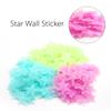 50PC Kids Bedroom Fluorescent Glow In The Dark Snowflake Wall Stickers