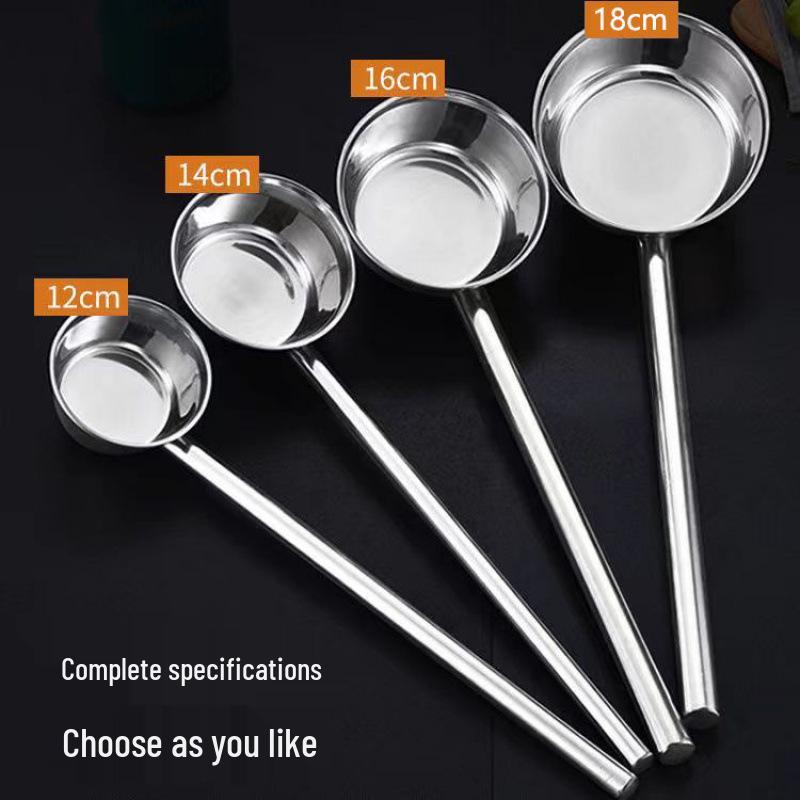 Extra Thick Stainless Steel Kitchen Ladle with Extended Handle