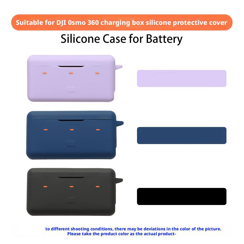 Shockproof Storage Box for DJI OSMO 360 Battery Charger - Protective Case & Cover, Solves Charger Scratches/Damage, Dustproof