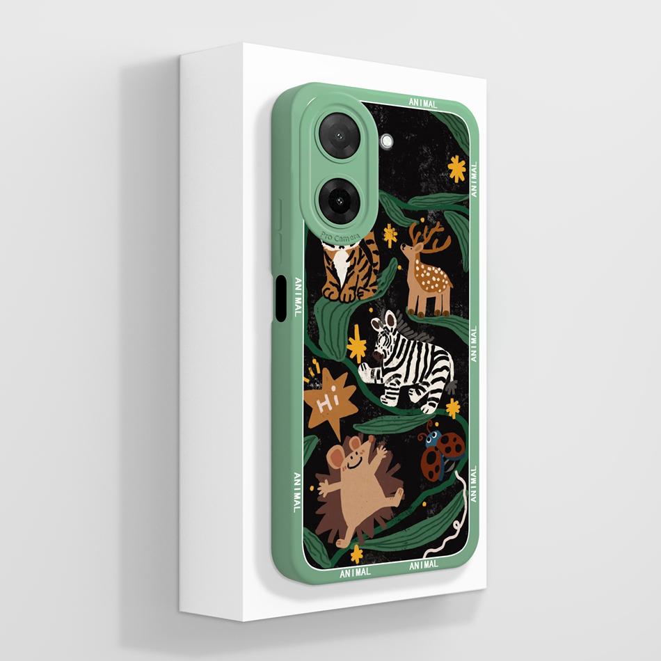 Phone Case For Redmi A5 4G Cute Creative Full Protection Funda For RedmiA5 Soft Liquid Silicone Lightweight Anti Slip Shell Capa