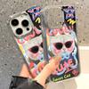 Mobile Phone Cases for iPhone 11 13 XR 15 Pro Max 12 14 Pro Max Case iPhone 16 XS Max Mirror Protective Case Mirror Exquisite Cartoon Waterproof