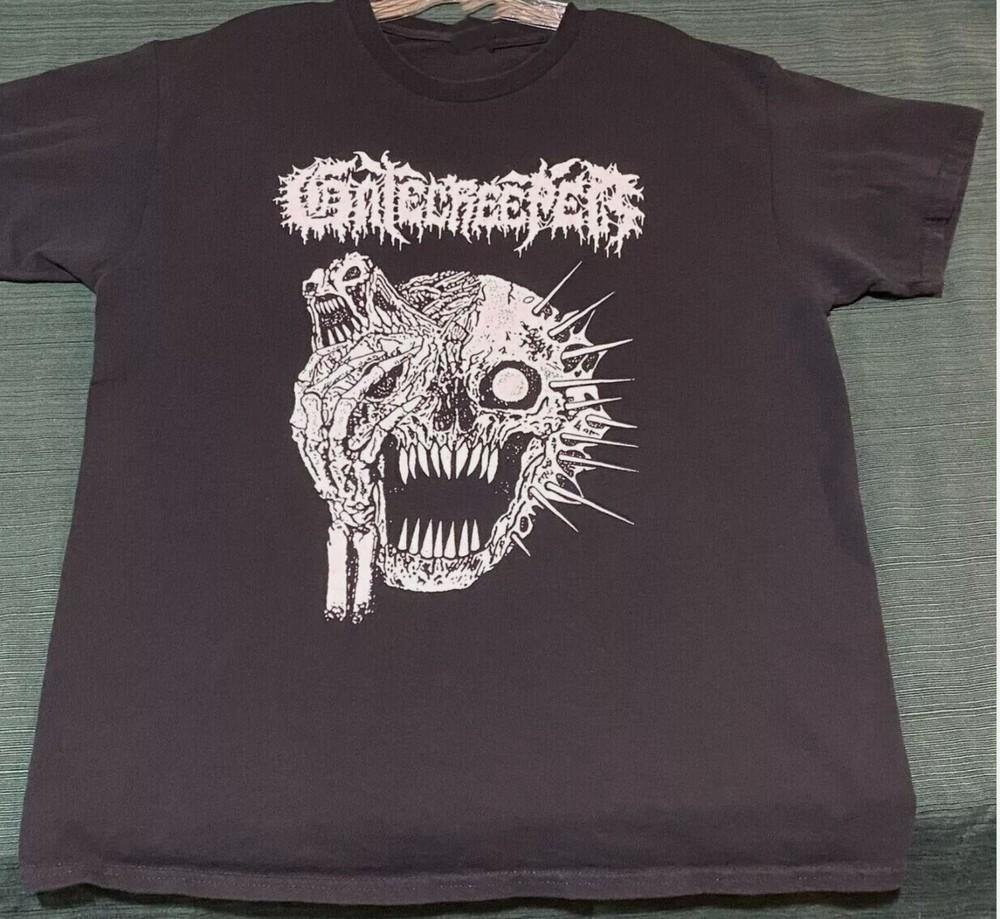 

tREND Gatecreeper Band Black 100_ Cotton Shirt Unisex 4XL
