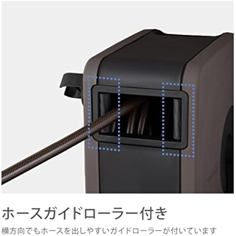 Takagi (Takagi) Hose Hose Reel BOXY NEXT (brown, 30m)